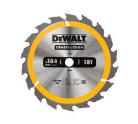DeWalt Construction Circular Saw Blade 184mm 18T 16mm