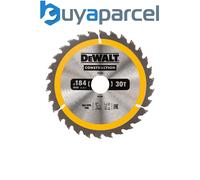 DEWALT DT1942-QZ Construction Circ Saw Blade, Yellow, 184 x 30 mm