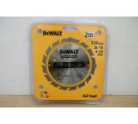 DEWALT DT1946 136MM x 10MM BORE 16T TCT SAW BLADE FITS DW936 TRIMSAW