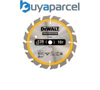 DEWALT DT1946-QZ Cordless Construction Trim Saw Blade 136 x 10mm x 16T DEWDT1946