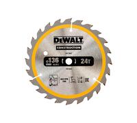 DeWalt Construction Circular Saw Blade 136mm 24T 10mm