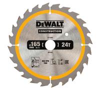 DeWALT DT1949 Cordless Construction Cordless Circular Saw Blade 165 x 20mm x 24T