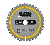 Dewalt DT1950-QZ Cordless Construction Trim Saw Blade 165 X 20Mm X 36T