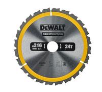 DEWALT DT1952-QZ-Construction Sheet 216x30mm 24D, 216/30 mm 24WZ