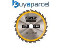 DeWalt DT1954-QZ Construction Circular Saw Blade 235 x 30mm x 24T