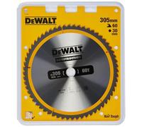 DEWALT DT1960-QZ Construction Circular Saw Blade Stationary - Fine Finish 305mm 60T