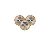 DeWalt DT1964-QZ Construction Circular Saw Blade 3 Pack 305 x 30mm x 24T/48T/60T