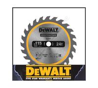 DeWalt DT20420 115mm x 9.5mm x 24 Teeth TCT Circular Saw Blade For Model DCS571
