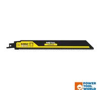 DeWalt Demolition Carbide Reciprocating Sabre Saw Blades Metal 230mm Pack of 1