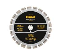 Dewalt Dt20467-Qz Elite Series Asphalt Diamond Segmented Wheel 350 X 25.4mm