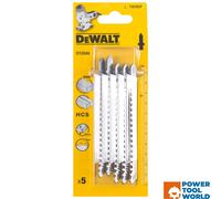 DeWalt DT2048-QZ T301BCP Jigsaw Blade For Wood 116mm x5 Pcs