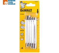 DeWalt DT2048-QZ T301BCP Jigsaw Blade For Wood 116mm x5 Pcs
