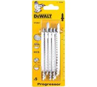 DeWalt DT2057-QZ HSC Jigsaw Blade 117mm 2-3mm 5pcs Wood