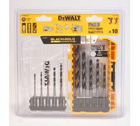 Dewalt DT20620-QZ HSS-G Metal Drill Bit Set 10 Pieces Hex Shank 6.4mm 1/4" OVP