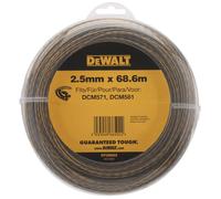 DeWalt DT20652-QZ String Trimmer Line, Yellow, 2.5 mm x 68.6 m
