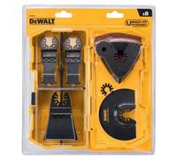 Dewalt Dt20731-Qz 8 Piece Multi-Tool Oscillating Blade Set With Sand Paper