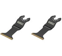 DEWALT DT20736-QZ Titanium Wood/Metal Multi-Tool Blade 55 X 44Mm (Pack of 2)