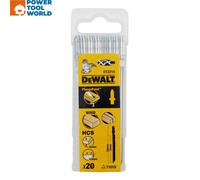 DeWalt DT2210-QZ T101D HCS XPC Jigsaw Blade For Wood 100mm x20 Pcs