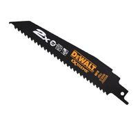 DeWalt DT2300L-QZ 2X Life Wood and Nail Reciprocating Blades 152mm Pack of 5