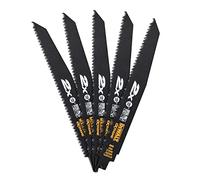 DeWalt DT2307L-QZ 2X Life Wood and Nail Reciprocating Blades 228mm Pack of 5