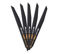 DeWalt DT2314L-QZ 2X Life Wood and Nail Reciprocating Blades 305mm Pack of 5