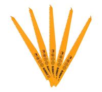 DeWalt Bi Metal Reciprocating Sabre Saw Blades for Wood 228mm Pack of 5