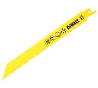DeWalt DT2387QZ 3-12mm 203mm Reciprocating Blades Bi-Metal for Plastic/Pipes