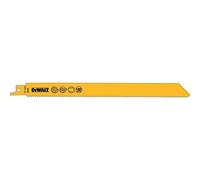 DEWALT DT2400-QZ Hoja De Saw Sable Bi-Metal 225mm for DIYers & Professionals, Ideal for Cutting and Finishing Jobs, 225mm, 100-piece Set
