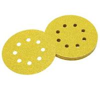 DEWALT DT3103-QZ SANDING DISCS, 125MM - GRIT 80 (PK 10)