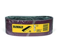 Dewalt DT3304-QZ Sanding Belt, 75 x 533 mm, Set of 10 Pieces