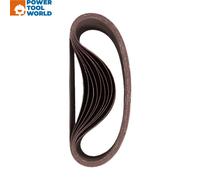 DeWalt DT3307-QZ Sanding Belts 75mm x 533mm 220 Grit For DCW220 x10 Pcs