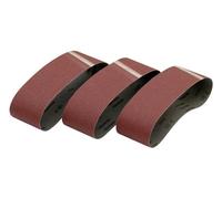 DeWalt 75 x 533mm Sanding Belts 75mm x 533mm 80g Pack of 3