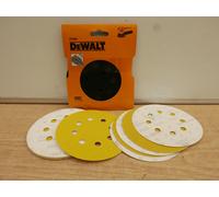 DEWALT DT3600 HOOK AND LOOP SANDING PAD + 10 DISCS 80G & 120G D26453 DW423