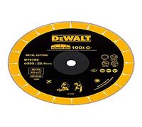 DEWALT DT3752-QZ Disc De Diamante Para Cortar Metales De 355mm De Diametro Y 25.4mm for DIYers & professionals, built for cutting and finishing jobs, 355mm, 25.4mm, single unit