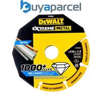 Dewalt DT40251 Extreme Diamond Disc for Metal 115mm x 22.23mm x 1.3mm