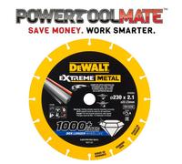 DeWalt DT40255 9" 230mm Extreme Diamond Edge Metal Cutting Wheel