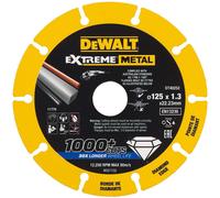 DEWALT DT40255-QZ DT40255-QZ-Disco de Corte con borde diamantado Extreme Metal 230x1.5x22.3mm