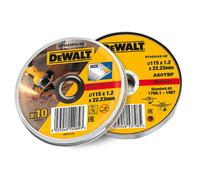 DeWalt DT42335TZ Inox Metal/Stainless Cutting Disc 115 X 1.2 X 22.23MM (Tin of 1