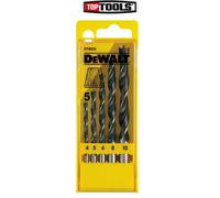 DeWalt DT4535 Cassette, Brad Point Drill Bit set 5 piece
