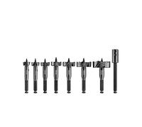 DeWalt DT4593 8 Piece Self Feed Forstner Wood Auger Drill Bit Set 25mm - 65mm