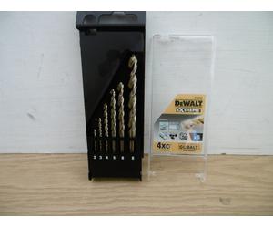 DEWALT DT4956 6PCE HSS EXTREME INDUSTRIAL COBALT METAL DRILL BIT SET