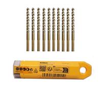 DeWalt DT5545-QZ Extreme 10-Piece HSS-G Metal Drill Bit Set 4.5mm