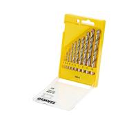 DEWALT DT5921 10PCE HSS G 1MM TO 10MM METAL DRILL BIT SET + CASSETTE
