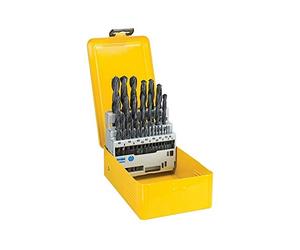 DEWALT DT5930-QZ Tough Case Grande Con 29 Drill Bits para Metal for DIYers & Professionals, Made for Drilling and Material Removal, 29-piece Set
