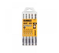 Dewalt multi-purpose drill bit, set of 5 pieces DT60099-QZ shock-proof, pack of 1, silver
