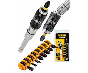 DEWALT DT70518T Universal Joint Socket Adapter Driver Bit Set of 10 [Parallel Import]