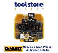 Dewalt Extreme Impact Torsion PZ2 Screwdriver Bits 25mm Pack of 25