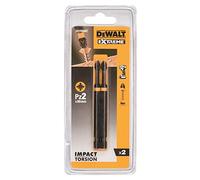 DeWalt Extreme Impact Torsion Pozi Screwdriver Bit PZ2 85mm Pack of 2