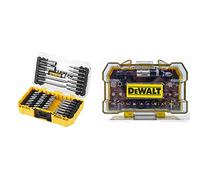 Dewalt DT70702 40 Piece Impact Screwdriver Bit Set + Tough Case Fits TStak Caddy, Black & DT7969-QZ, 32 Piece XR Professional Magnetic Screwdriver Bit Accessory Set, Yellow