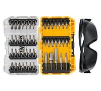 DEWALT 47PC SCREW DRIVING SET+SAFETY GLASSES TX